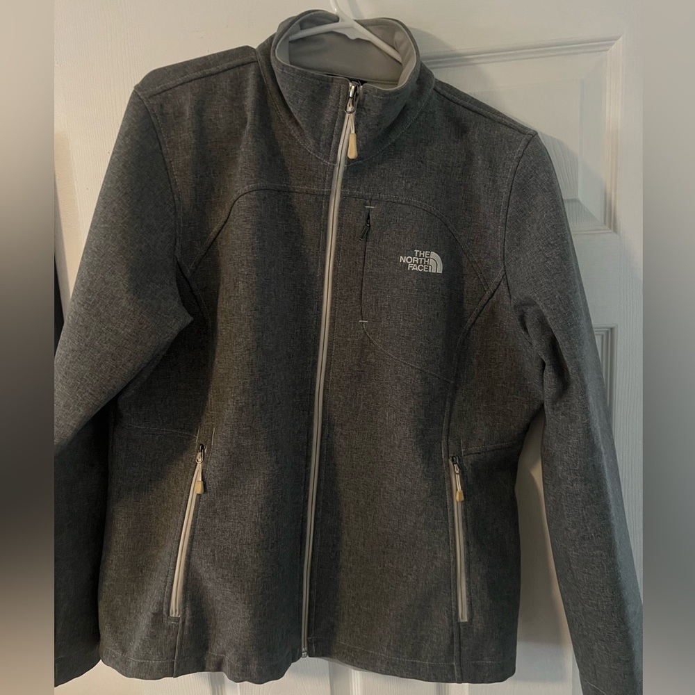 The North Face Light Gray Fleece Jacket